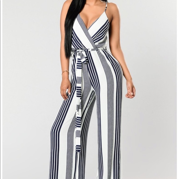 Fashion Nova Other - Fashion Nova Nauti Jumpsuit NWOT XS